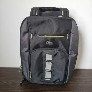 Solo Black and Gray Men's Bag